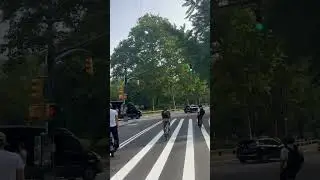 Motorcade in the Park #feds #nyc #euc