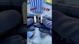 9mm vs. 7.5 FK ballistics