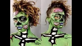 Pop Art Zombie Tutorial | Karli Scott