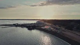 DJI Mini 4 over the Queen Mary Reservoir 2024