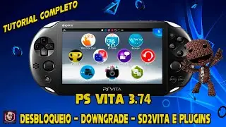 Desbloqueio PS Vita 3.74 | Downgrade para 3.65 | Plugins | SD2vita