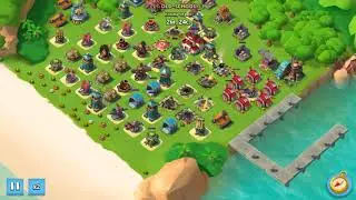 boom beach BULLIT - one captures base,  БУм БИЧ Буллит - один захватывает базы!