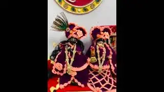 RADHEY KRISHNA  WINTER POSHAK  # 12 INCH  # RADHEY RADHEY