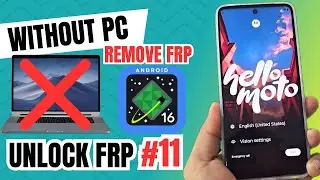 WITHOUT PC 2026 Remove Google account Motorola FRP Bypass ANDROID 16