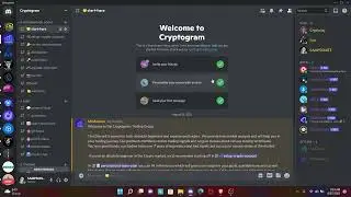 Cryptotrading Discord - Cryptogram introduction