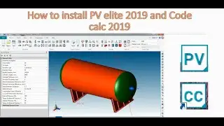 How to install Intergraph PVElite 2019 and Code Calc 2019