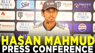Hasan Mahmud Press Conference | Pakistan vs Bangladesh | 2nd Test Day 4, 2024 | PCB | M8A1K