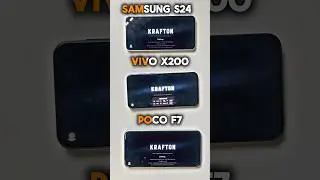 Vivo X200 FE vs POCO F7 vs Samsung S24 🔥 BGMI Speed Test &ndash; Who Loads Fastest? ⚡🎮
