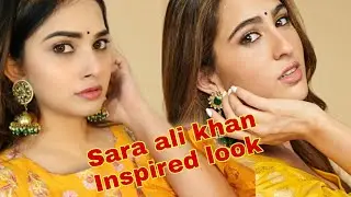 Sara Ali Khan Inspired Look - Indian Makeup