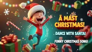 Happy Christmas 🎄🎅 | Cute Kids Cartoon Song | Hindi Rhymes
