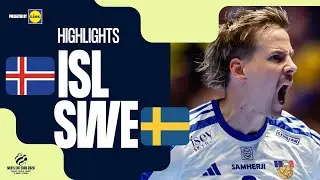 Iceland vs Sweden | Highlights | Men's EHF EURO 2026