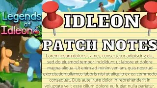 IdleOn - Patch 1.30!