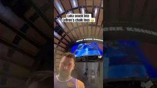 LeBron&rsquo;s last chalk toss at MSG? 😔