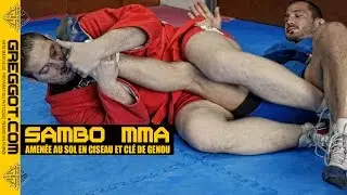 SAMBO : Comment faire une clé de genou ?