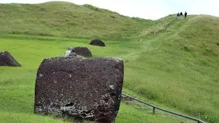 Puna Pau on Easter Island