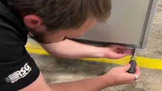 Norlake Walk-In Cooler or Freezer Sweep Gasket Adjustment Instructions