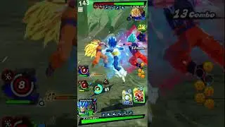 This Fight Was INSANE! Vegeta Blue Evolved vs Goku SSJ3 (DB Legends) #DragonBallLegends #Goku