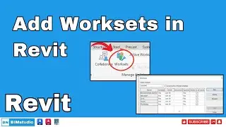 Add Worksets in Revit | Revit | Hindi