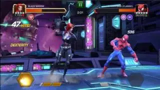 Solo of Spiderman Miniboss 1 in AQ Map 6