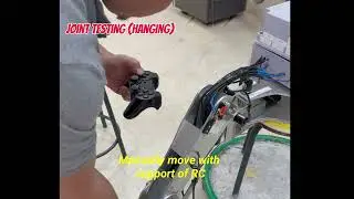 Bipedal Wheel-legged Robot with Sprawling Legs Mechanism (BWLR) - First free joint tests
