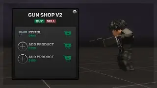 Roblox Advanced Gun Shop System