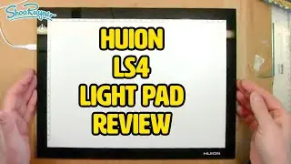 Huion L4S USB LED Light Pad unboxing and review