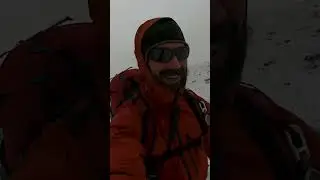 Continental Divide in wintry weather #hiking #adventure #mountains