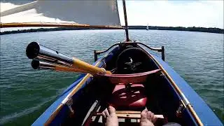 Segeln mit dem Faltboot RZ85 Arendsee