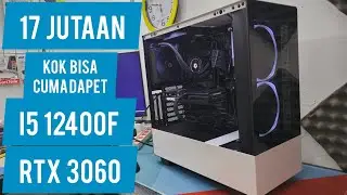 234. #BuildPC 17.8 Million - i5 12400F + RTX 3060 + NZXT H510 ELITE