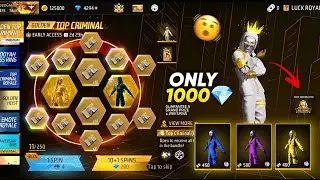 GOLDEN CRIMINAL RING FREE FIRE | OLD CRIMINAL BUNDLE RETURN | FREE FIRE NEW EVENT | FF NEW EVENT