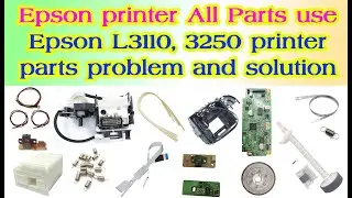 Epson ink tank printer parts || Epson printer parts use ✅ Epson printer parts problem and solution