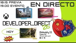 Xbox Developer Direct  2026 en Directo y espa&ntilde;ol. Comenzamos a las 18:15   Jugones y Mazmorras