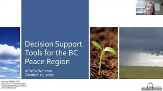 Weather & climate data tools for on-farm decision making