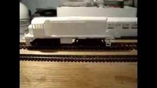 M7 sri lanka railways locomotive HO scale 3d printed scratchbuilt chassis