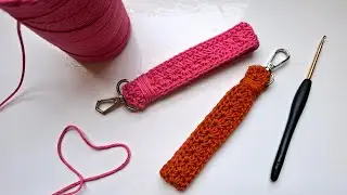فكرة لطيفة وسهلة لعمل  مشروع كروشية للمعارض   Very easy crochet idea for making gifts and giveaways