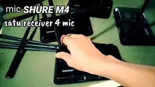 mic meja shure M4 conference