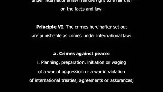 Nuremberg Trials & Principles by Sanderson Beck