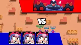 Triple Bonnie Brawler in Boss Fight !!! Brawl Stars Boss Fight