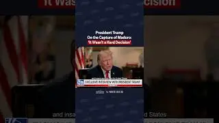 Prezydent Trump o pojmaniu Maduro: &bdquo;To nie była trudna decyzja...&rdquo;