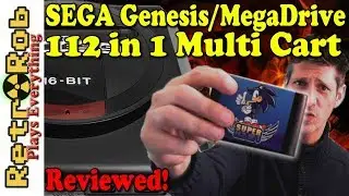 Обзор Sega Genesis / Mega Drive Super 112-in-1 Multi Cart!