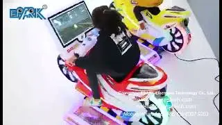 EPARK New Kiddie Ride Game Coin Operated Kids Ride crazy motorcycle Swing Machine