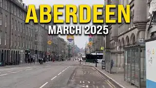 Aberdeen City Centre, March, 2025 #aberdeen #scotland #pubshorts