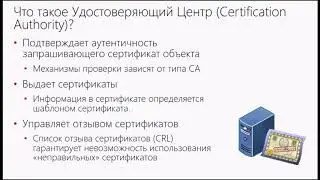 Проектирование инфраструктуры открытых ключей на основе Microsoft PKI, Леонид Шапиро 720p