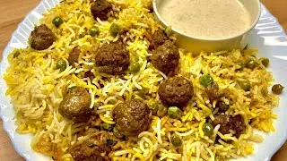 Kofti Matter Pullao With Burani Rayta ❤️ Authentic Lucknowi Winter Special Very Enjoyable Pullao ❤️
