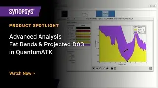 Advanced Analysis with QuantumATK NanoLab | Fat Bands and Projected DOS