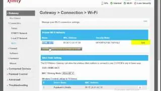 Change a Network Name or Password on a Comcast XB2 Wireless Gateway