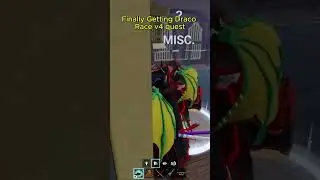 I finally got draco race v4 trials  #roblox #bloxfruits #dracorace
