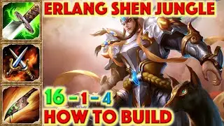 SMITE HOW TO BUILD ERLANG SHEN - Erlang Shen Jungle Build + How To + Guide (Season 7 Conquest) 2020