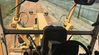 Oha Caterpillar greyder içinden muhteşem görüntü ler kaçırmayın