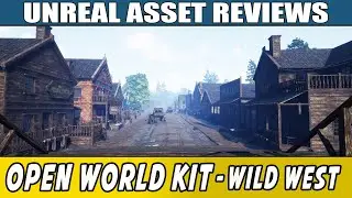 Unreal Asset Review - Open World Kit - Wild West Modular Town